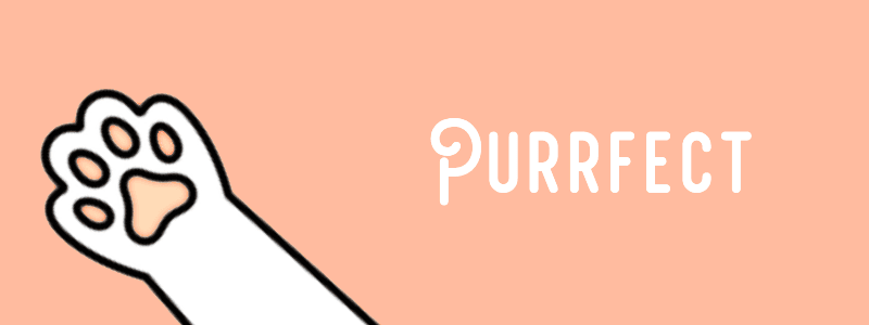 Purrfect banner